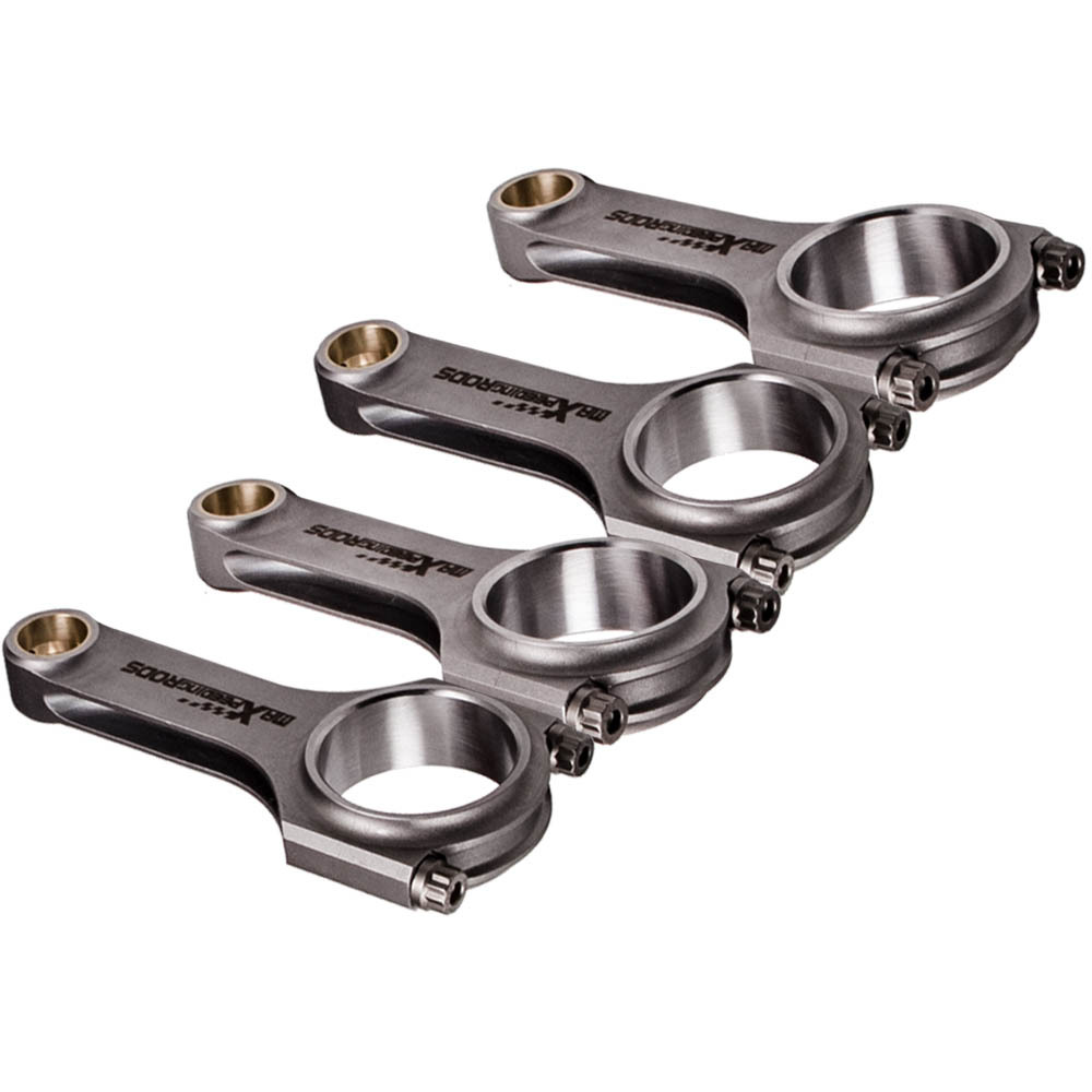 4pcs Connecting Rods Bielle compatibile per Honda Civic B16A Forged 4340 Conrods 134.36mm 4pcs Connecting Rods Bielle compatibile per Honda Civic B16A Forged 4340 Conrods 134.36mm